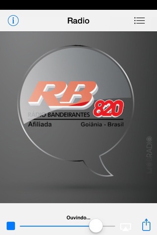 Rádio Bandeirantes Goiânia screenshot 2