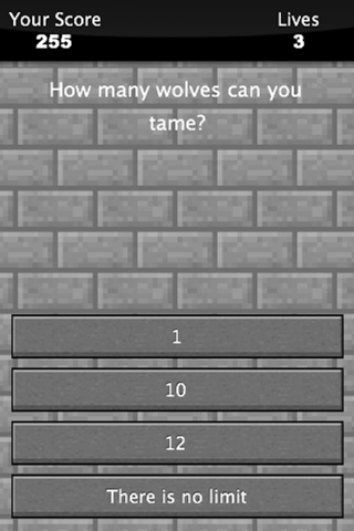 Complete - Quiz for Minecraft screenshot 3