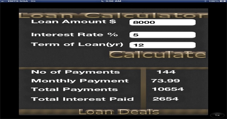 Loan Calculator App