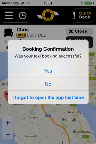 Eye Cab Taxis screenshot 4