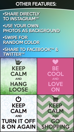 Keep Calm! Funny Poster Creator(圖5)-速報App