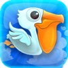 A Flappy Flying : Splashy Ocean Pelican Fish Catcher Island - Full Version