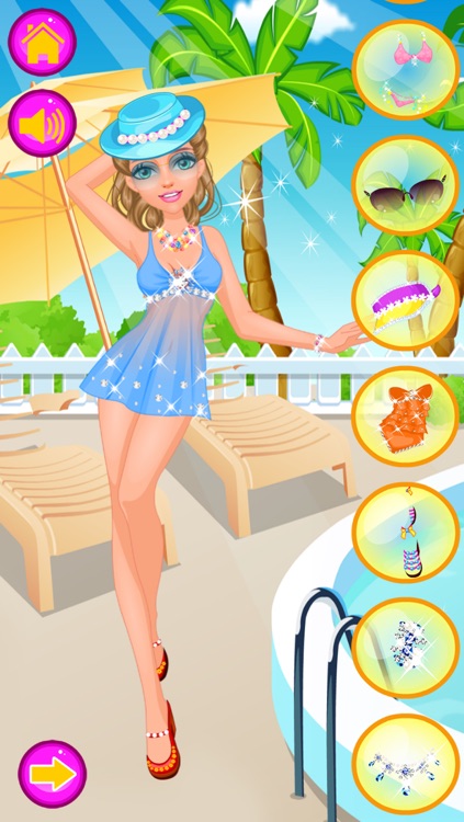 Pool Party Dress Up screenshot-3