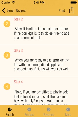 Raw Food Diet Recipes screenshot 4