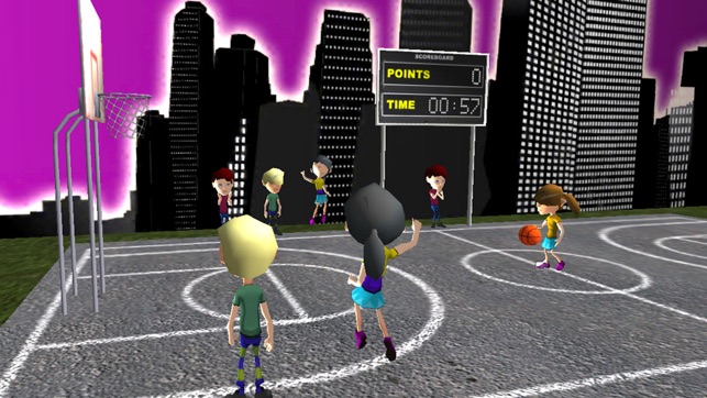 All Net! 3 Point Score Basketball Hoops 