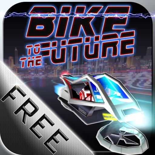 Bike to the Future Free Icon