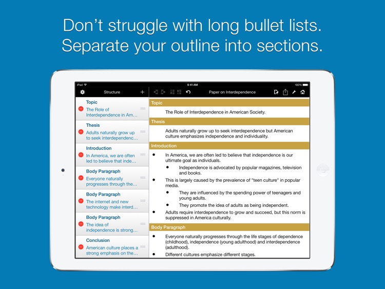 Outline Pro for iPad