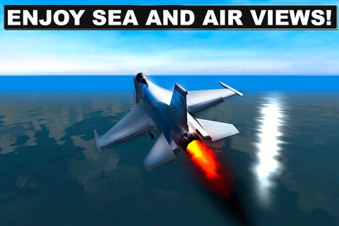Jet Fighter: Flight Simulator 3D Free screenshot 3