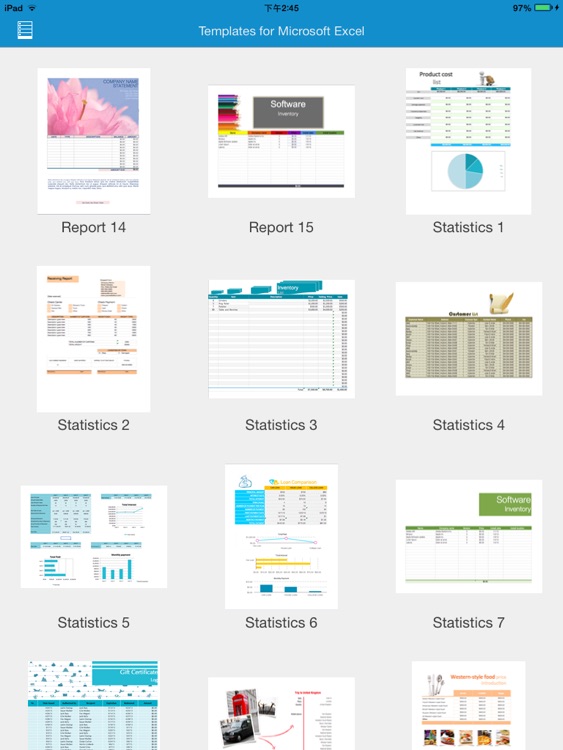 Templates for Microsoft Excel Free