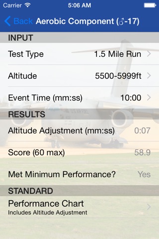 AF Fitness Assessment screenshot 3