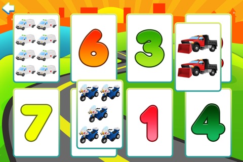 Learn Trucks Diggers Numbers screenshot 3