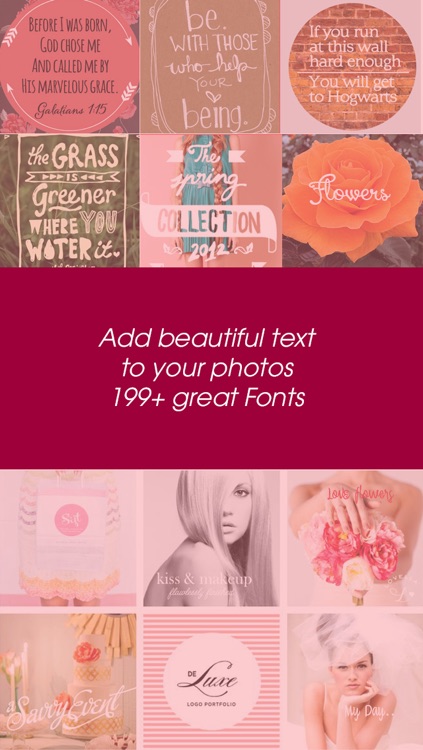 FotoArt Lite - add fun style fonts, words, caption, custom quote and texts to your photos