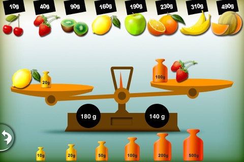 My first weighing exercises screenshot 4