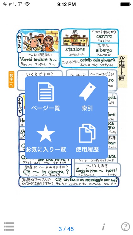 指さし会話イタリア　touch＆talk　【personal version】
