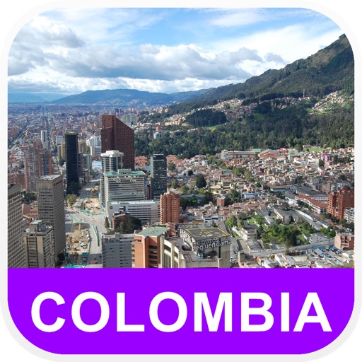 Colombia Offline Map - PLACE STARS