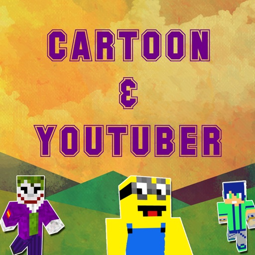 HD Cartoon & Youtube Skins for Minecraft PE & PC