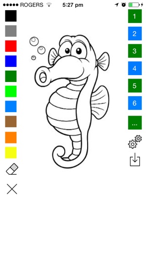 Underwater Coloring Book for Kids: Color and Draw a Mermaid,(圖2)-速報App