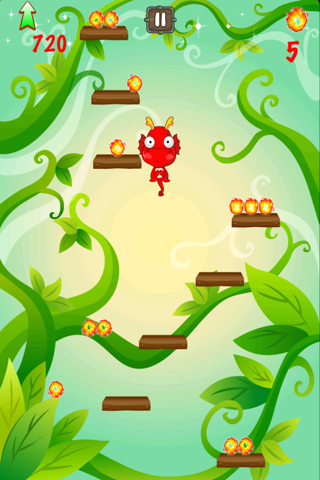 Hungry Winged Dragon - Legendary Jumping Collecting Game screenshot 4