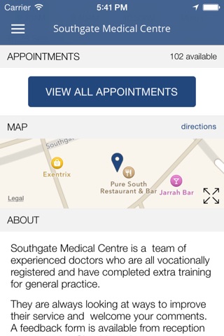 Southgate Medical Centre screenshot 2