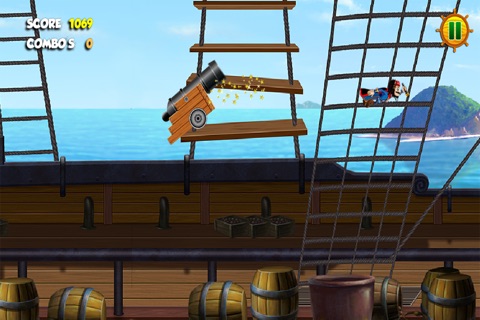 Best Pirate Rush Free  Pirate Arcade Game screenshot 4