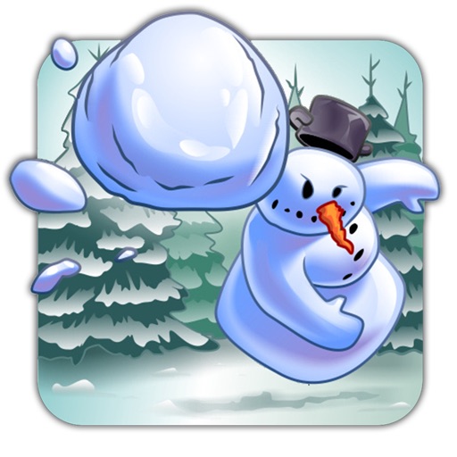 Growing Frozen Snowballs - Rolling Ice Ball Mania FREE Icon