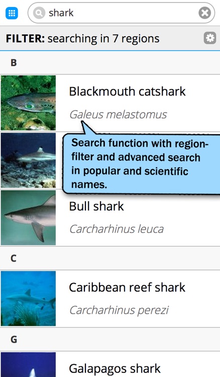 FischFinder – Wordwide Fish ID, Fish Guide and Reef Guide