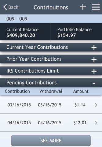 Accrue WealthCare Mobile screenshot 3