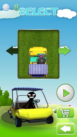 Angry Stickman Fairway-s : Super Golf-Karts Go - Free(圖2)-速報App