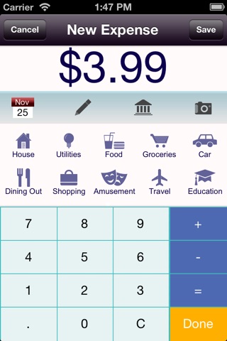 MoneyPad - Personal finance manager to track your budget, expenses, income, accounts plus bills reminder screenshot 2