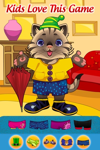 My Best Little Kitty And Puppy Dress Up Game - The Virtual World For Kids Playtime Club Edition - Free App screenshot 2