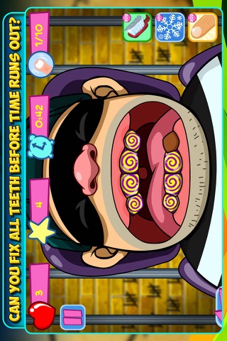 Criminal Dentist - Fun Tap game to clean prisoner teeth in jail screenshot 2