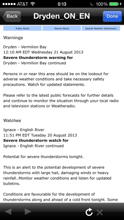 Weather Alert Ontario 2 screenshot-4