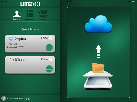 LiteOn CloudScanner screenshot 3