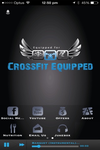 CrossFit Equipped Gym App screenshot 2