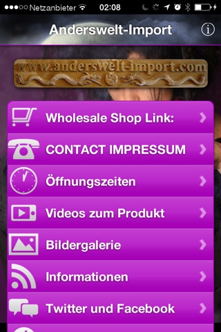 Anderswelt-Import screenshot 3