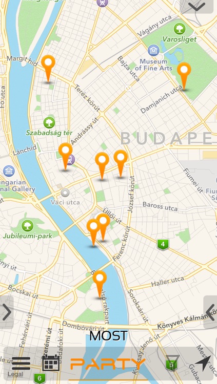 Budapest Party Locator