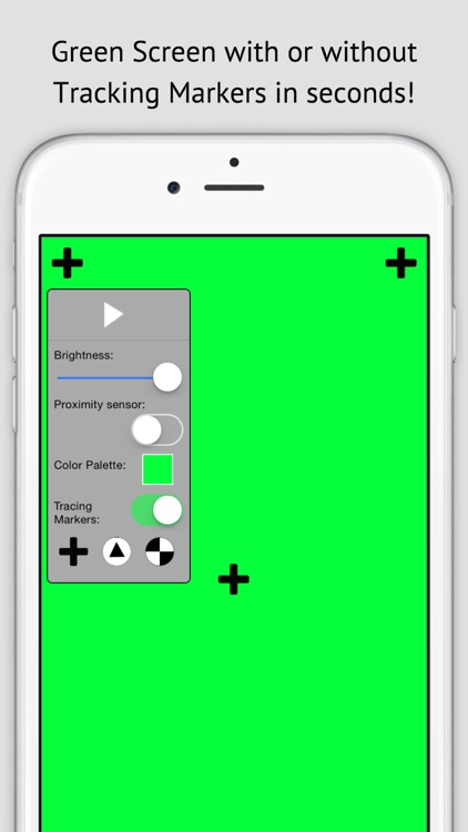 Motion Picture Color Generator - Chroma Key, Color Palette, and Tracking Markers