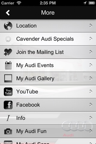 Скриншот из Cavender Audi