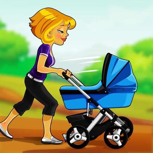 Baby Fever Running : The Toddler Stroller Race - Free Edition Icon