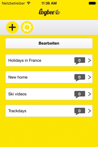 Logbee screenshot 3