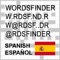 Words Finder Español/Spanish PRO - find the best words for crossword, Wordfeud, Scrabble, cryptogram, anagram and spelling