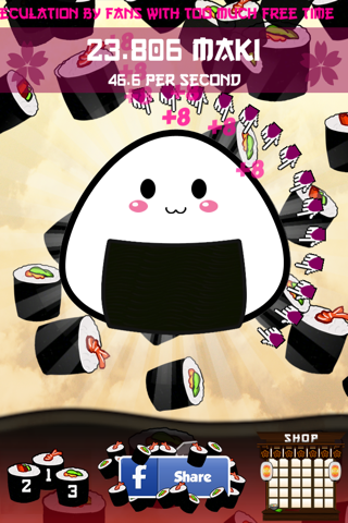 Sushi Clickers (the Cookie saga) screenshot 2