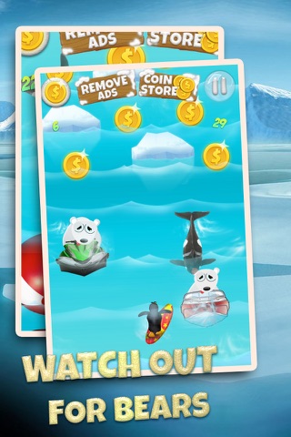 A Surf & Twerk Arctic Adventure - FREE Surfer Game screenshot 3