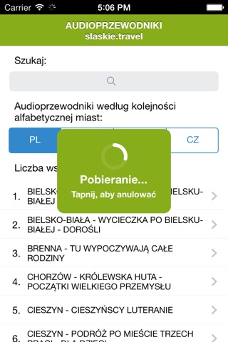 Audioprzewodniki slaskie.travel screenshot 2