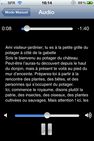 Guide Audio La Roche Guyon screenshot 4