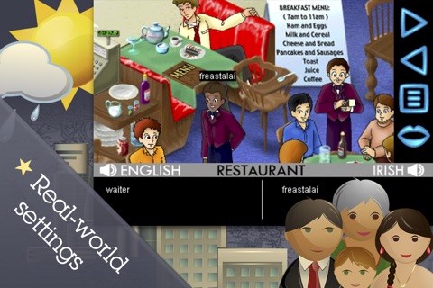 Irish Immersion - Learn to Speak & Talk Fast! Easy to Play Games, Quick Phrases & Essential Words screenshot 2