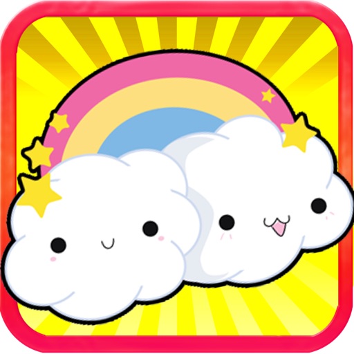 Rainbow Cloud Magic Voyage: Tap to Rain Saga iOS App