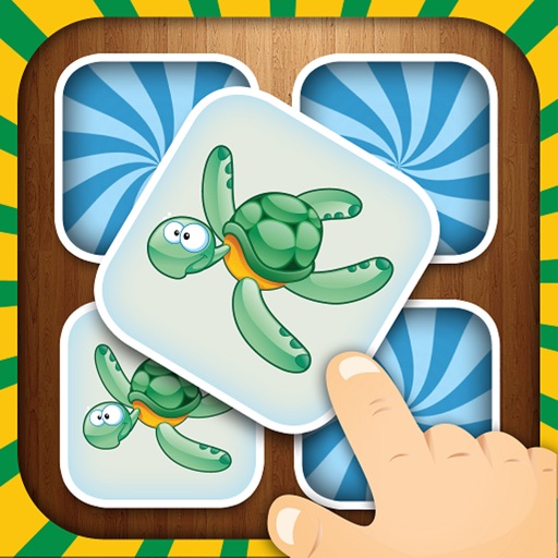 Best Memory  Exerciser Game  -  animal shapes matching for  training and concentration skills improvement for kids . iOS App
