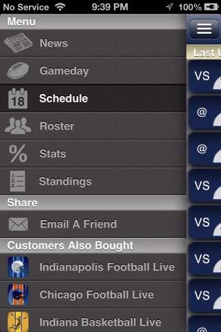 Notre Dame Football Live screenshot 2