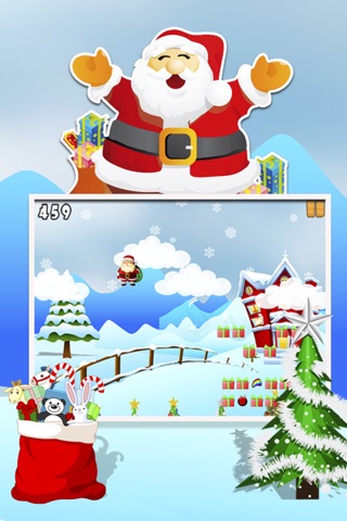 Bouncy Santa -Top Free Cool Bouncing Game screenshot 3